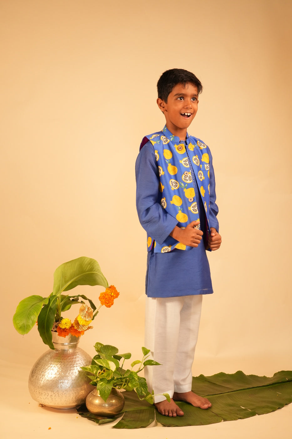Anaar Bandi & Kurta Set (Boys Bandi Set)