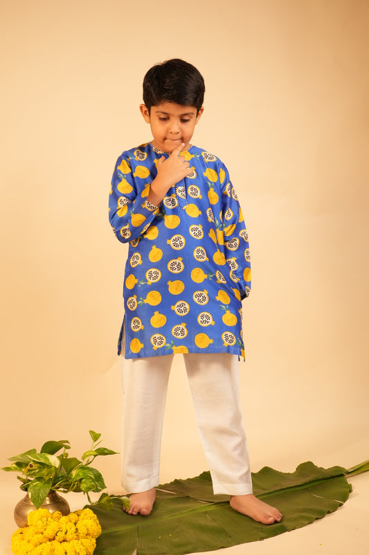 Anaar Kurta Set (Boys Kurta Pyjama)