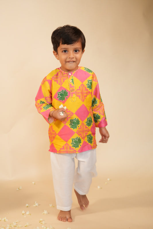 Kamal Kurta Set (Boys Kurta Pyjama)