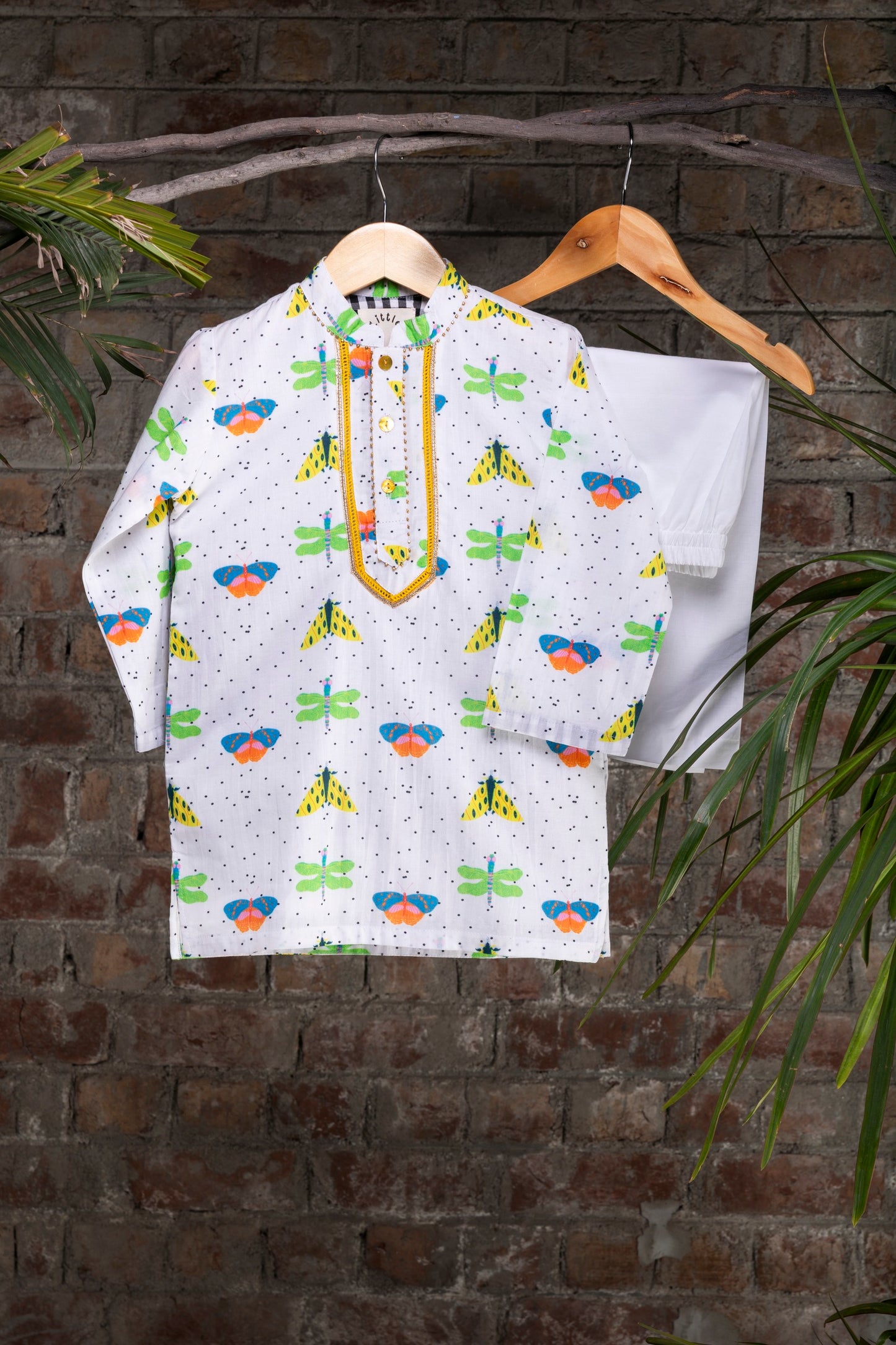 The Bugs & Flies Boys Cotton Kurta Set