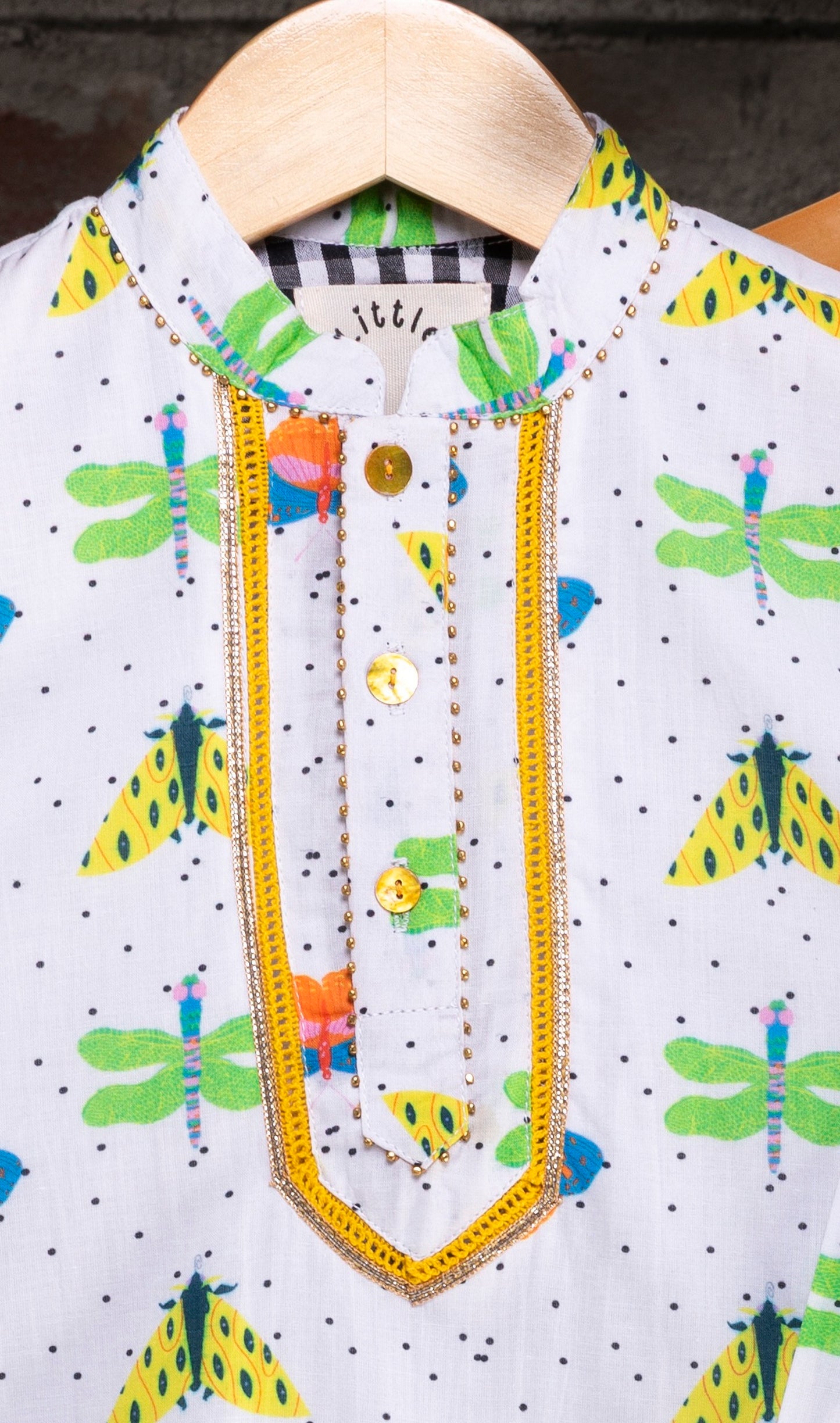 The Bugs & Flies Boys Cotton Kurta Set