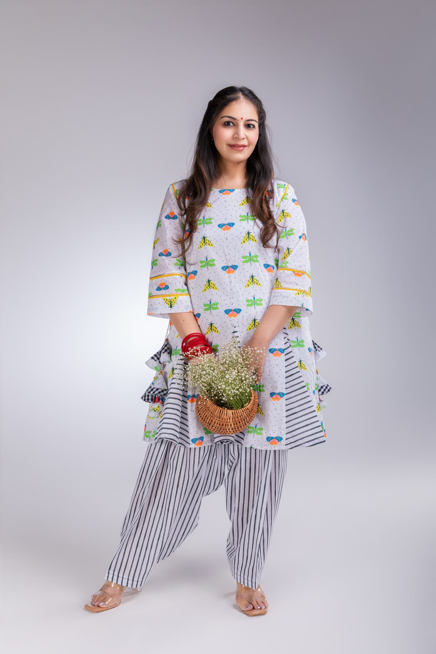 The Bugs & Flies Cotton Kurta & Salwar Set