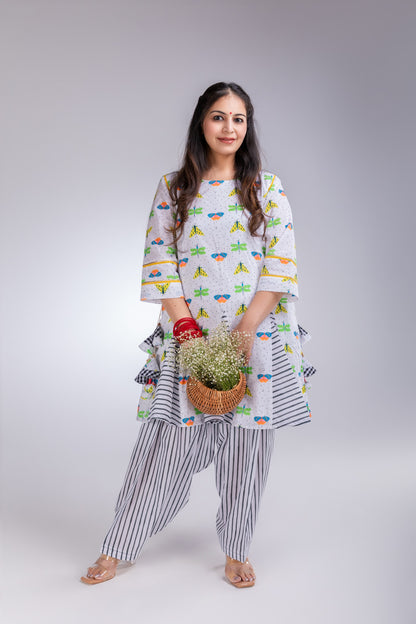 The Bugs & Flies Cotton Kurta & Salwar Set