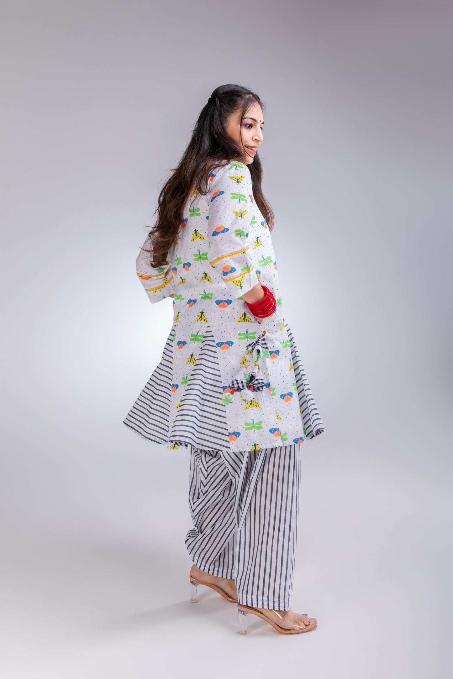 The Bugs & Flies Cotton Kurta & Salwar Set